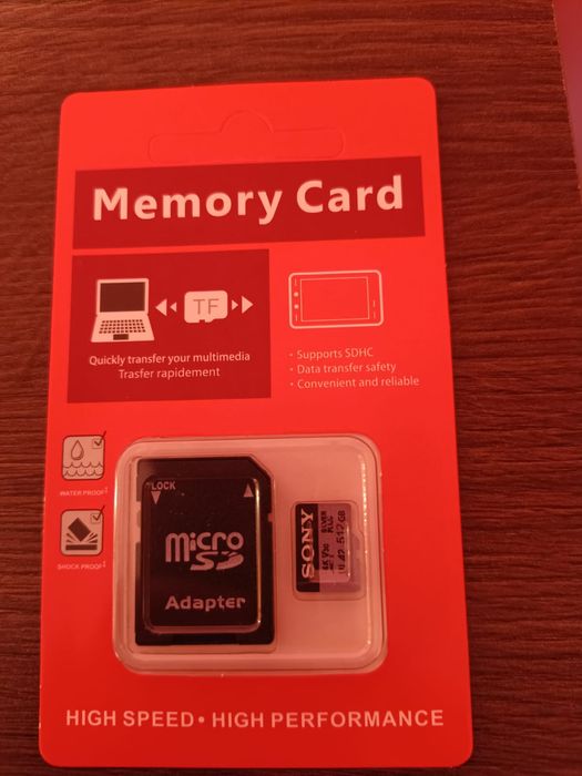 Carduri memorie Sony 512 GB,SDXC, adaptor inclus
