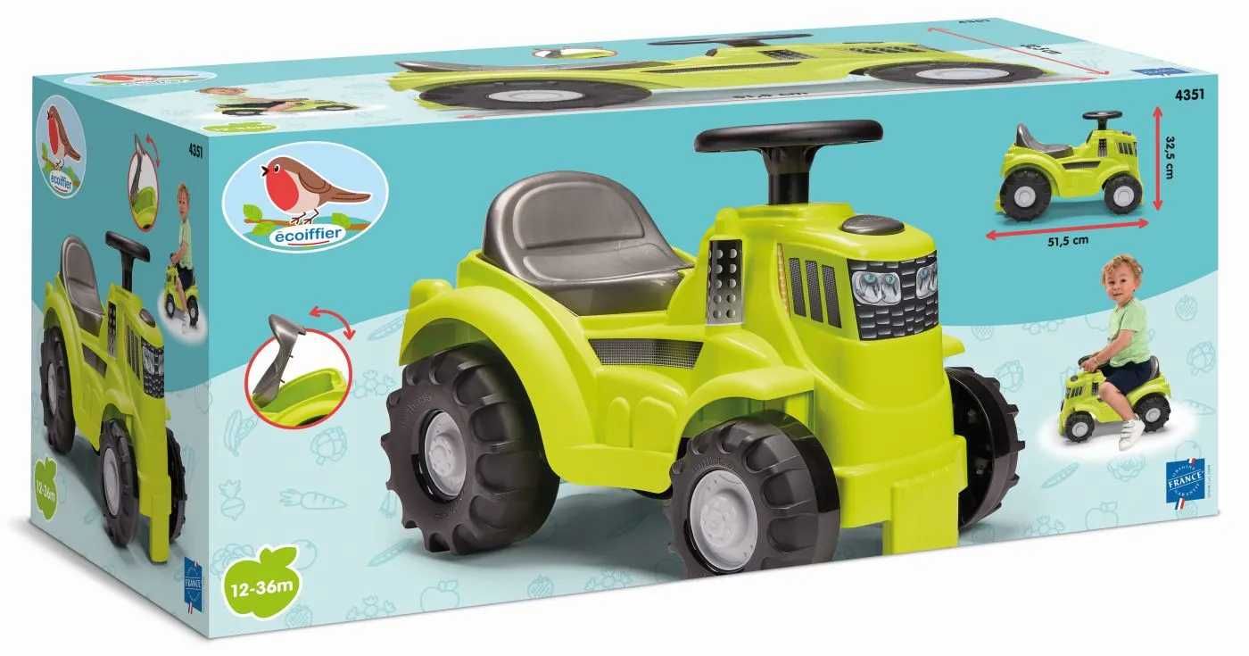ECOIFFIERtractoras ride on de  51.5CM pentru 1-3 ani