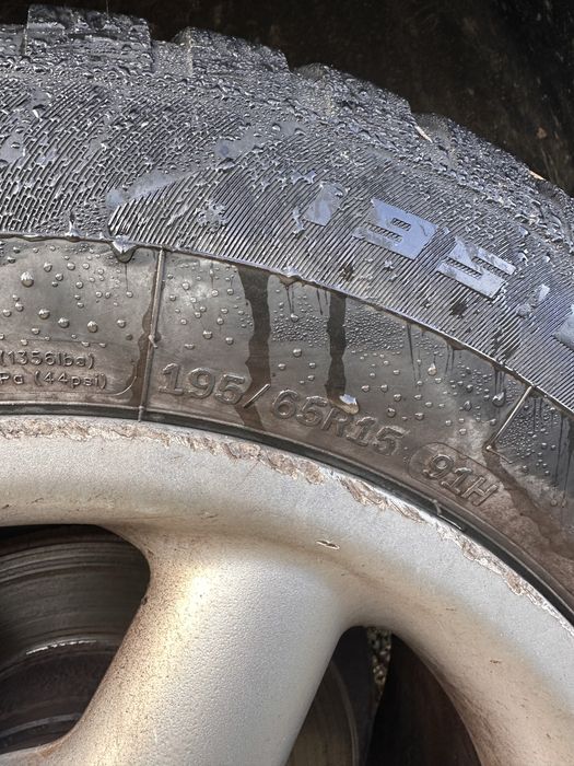 Джанти 15 5х112 с две зимни гуми