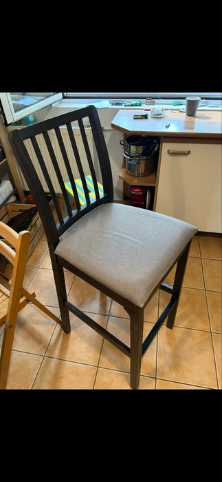 Scaun bar tapitat Ikea ekedalen impecabil