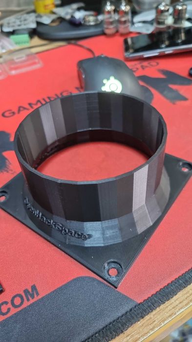 Adaptor ventilator bitmain, antminer asic imprimate 3D