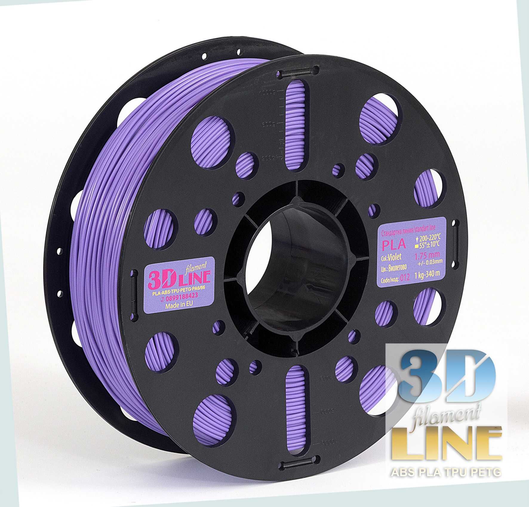 Нишка за 3Д принтер. Филамент Filament PLA PETG PCTG ABS ASA TPU