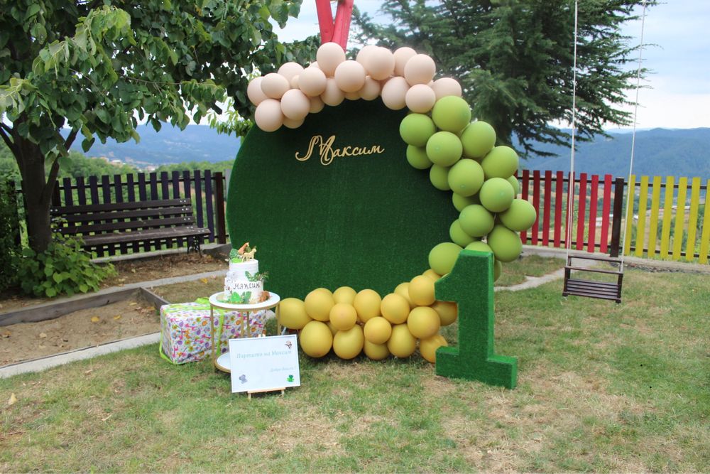 Кръгла арка за балони ф 180 височина около 200