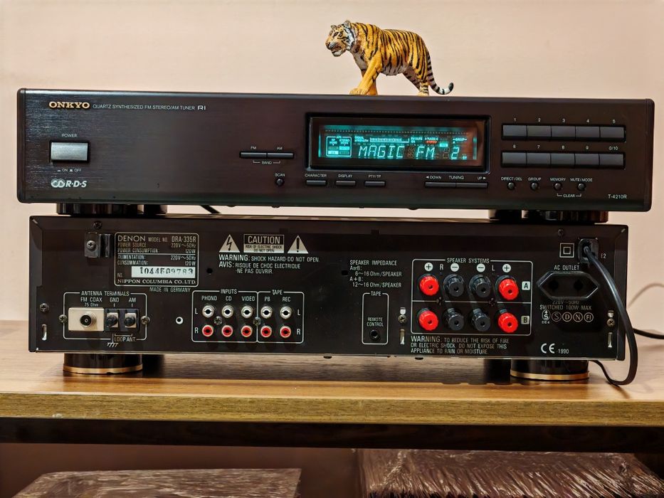 Onkyo T-4210RDS. Tuner top. Receptie de vis. Preț fix !
