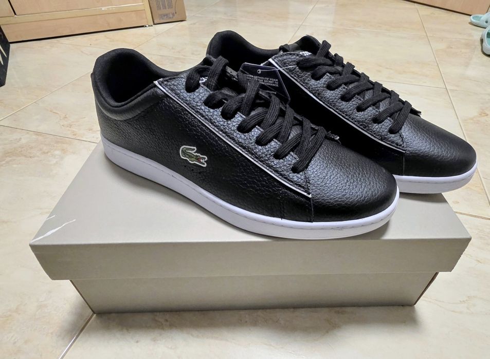 Adidasi sneaker Lacoste, Carnaby Evo, marimea 43, piele