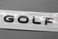 Емблема надпис за багажник VW Volkswagen GOLF 8 голф-Черна
