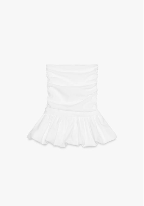 Топ корсетный из хлопка.