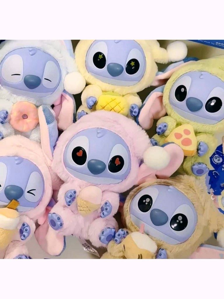 Labubu x Stitch – Колекционерска Blind Box серия