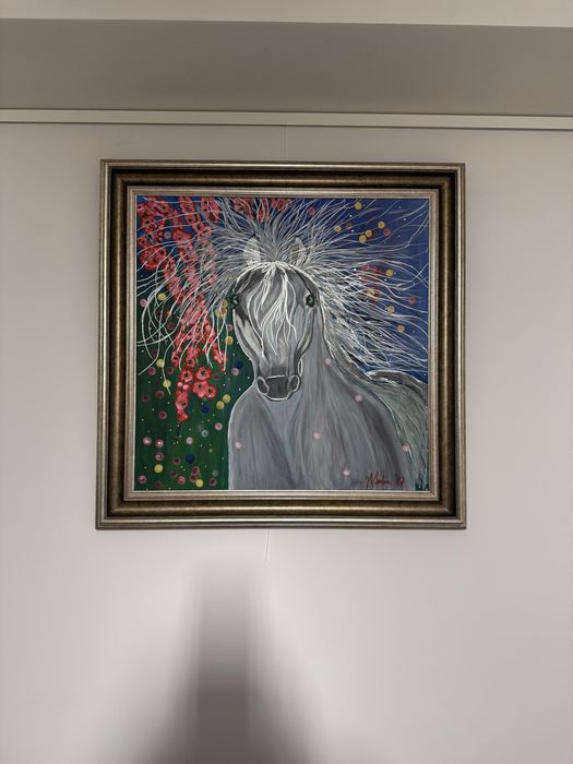 Tablou pictat Calul viselor