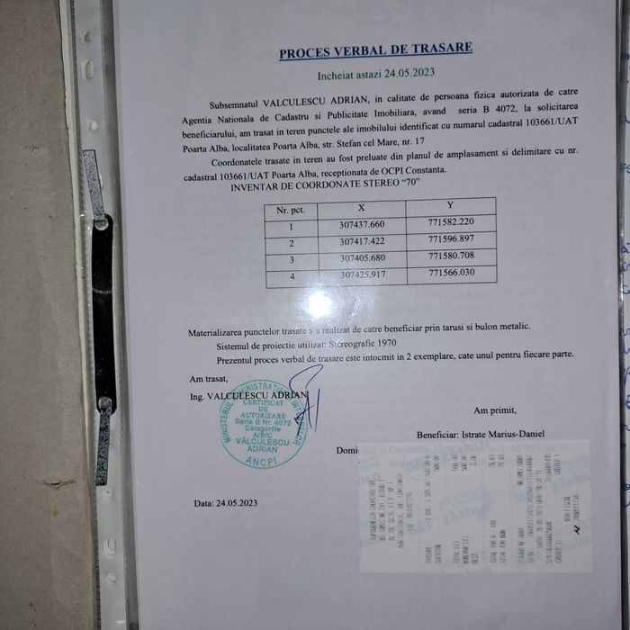 Teren intravilan 500 mp Poarta Alba