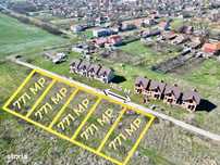 Parcele teren intravilan duplex/ case insiruite 771mp | Covaci