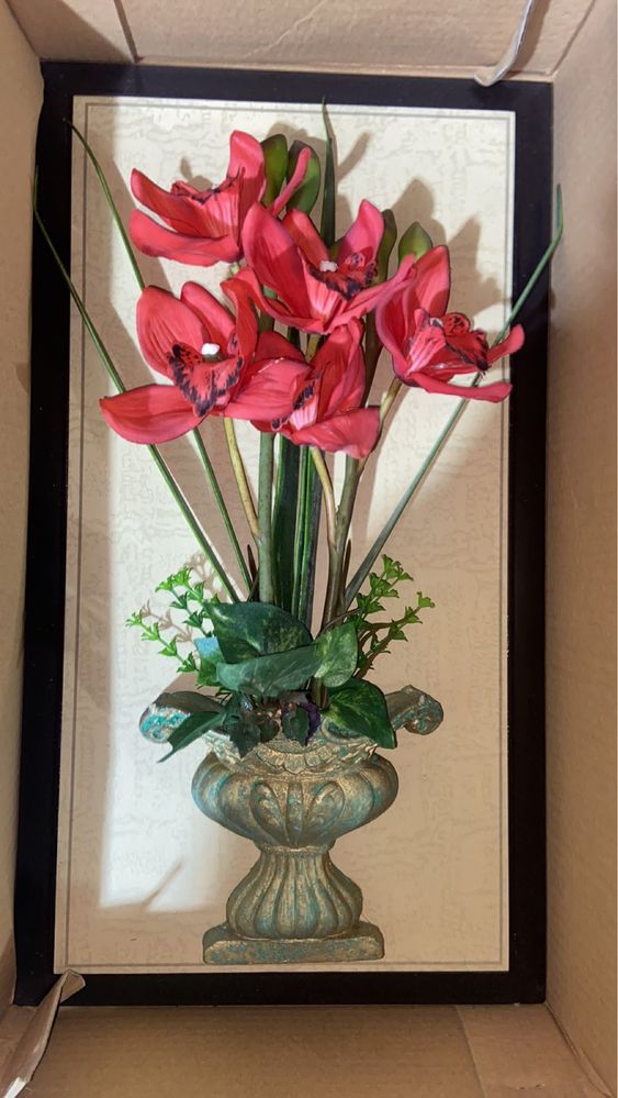 Картина 3Д “Орхидеий”-различни цветове!Чудесен подарък!