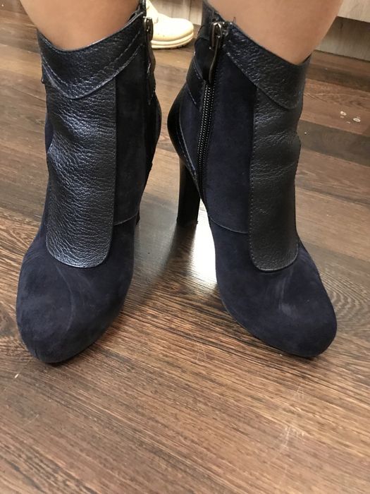 Botine/ghete piele intoarsa