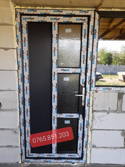 Usa termopan, geam termopan,  termopane la comandă, tâmplărie buzau