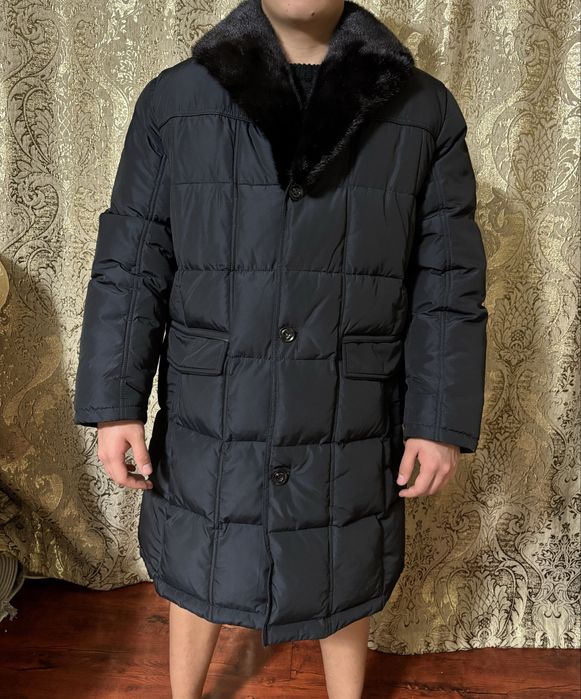 Куртка с норковым воротником