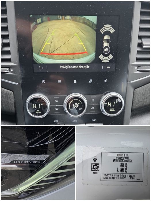 Renault Megane,2023,Virtual cockpit,Led fata+spate navigatie,camera