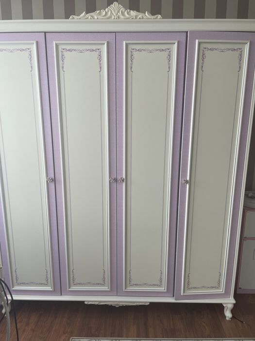 Детский спальный гарнитур для девочки