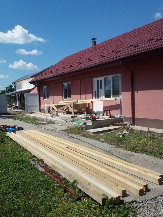 Montaj țiglă metalică țiglă ceramică, dulgherie, Mansardari veluxuri