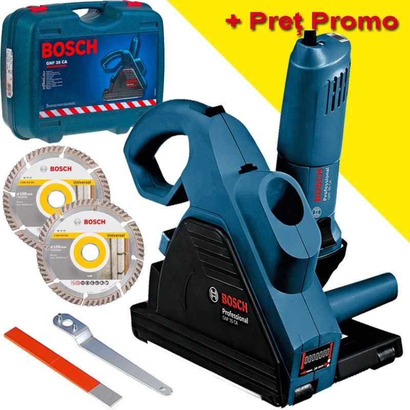 Masina de frezat caneluri in zidarie 1400 W BOSCH GNF 35 CA