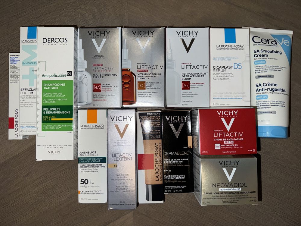 Нови серуми Vichy и La Roche Posay, CeraVe