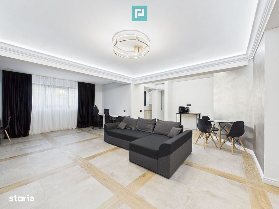 Apartament 2 camere cu 2 băi, 2 locuri de parcare si curte