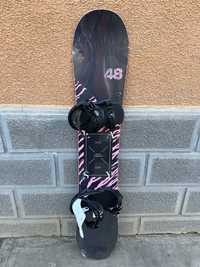 placa noua snowboard easy pink torsion L148cm