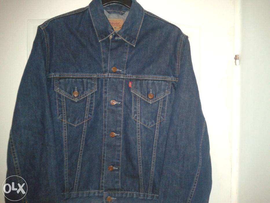 Geaca de blugi barbat,originala Levi's Strauss,ocazie unica,super pret