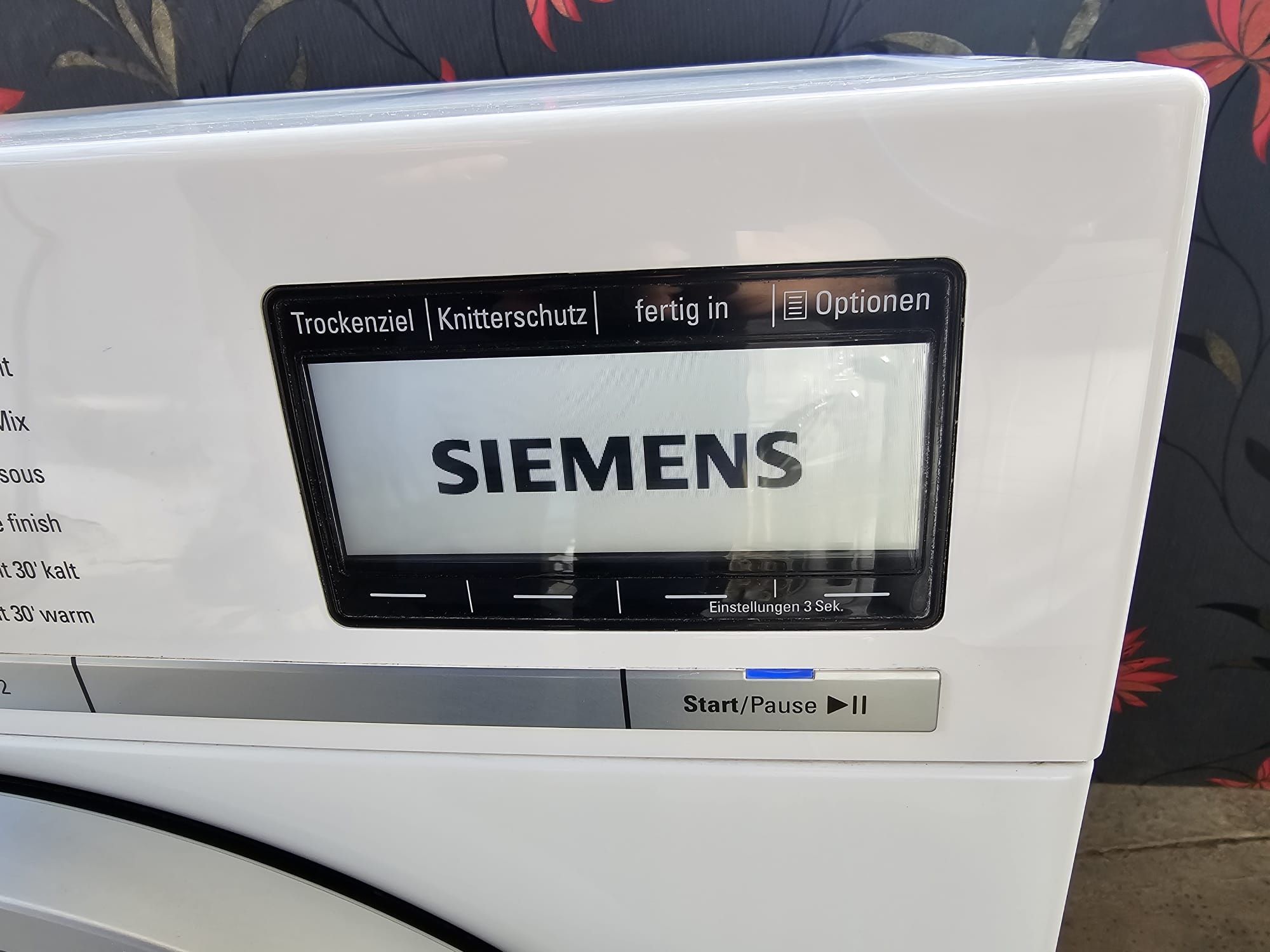 Uscator de rufe Siemens