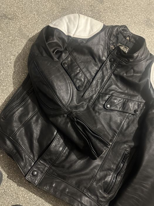 Jacheta moto din piele L