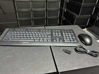 Set tastatura si mouse CHERRY B.UNLIMITED 3.0, fara fir, Negru