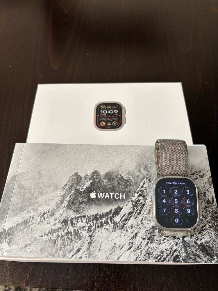 Apple Watch ultra 2 Olive Alpine 49mm