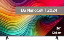 Телевизор LG 50NANO82T3B 4K Ultra HD LED SMART TV, WEBOS, 50.0 ", 126.
