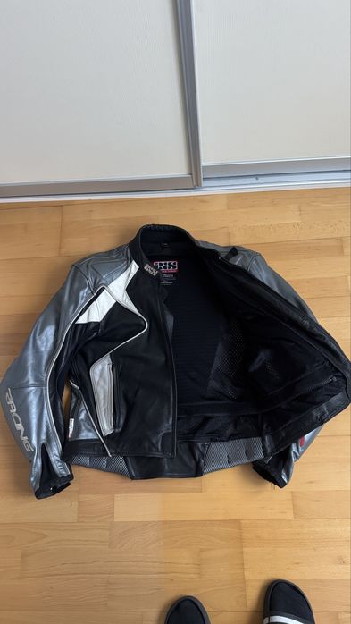 Geaca moto IXS full protectii XL 58 piele speed touring racing