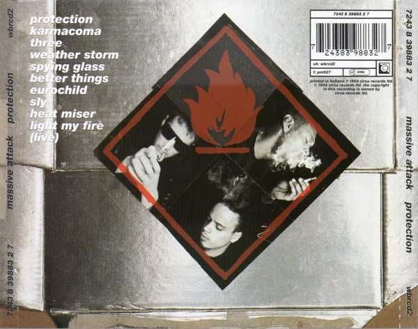 CD Massive Attack - Protection 1994