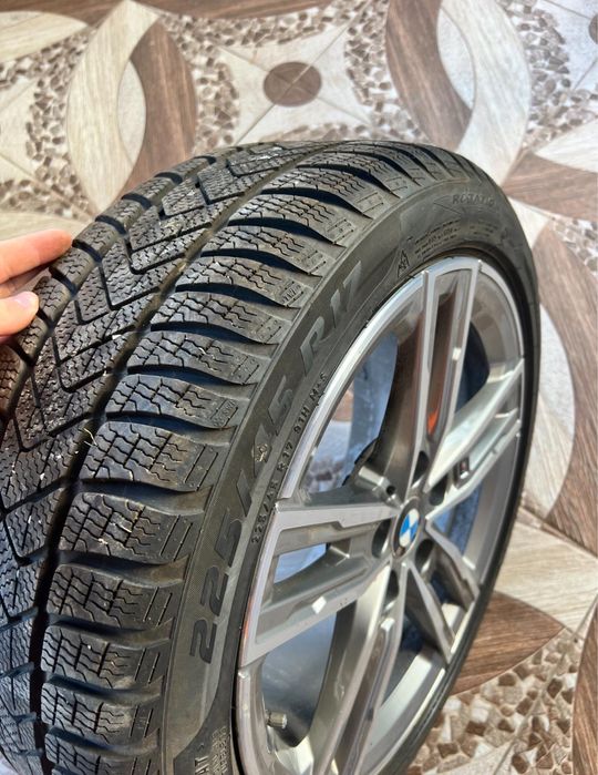 Jante 5x112 r17 cu anvelope de iarna