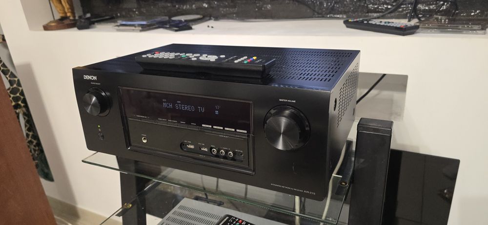 Receiver 7.1 Denon AVR-2113 Internet Airplay Usb Hdmi ARC