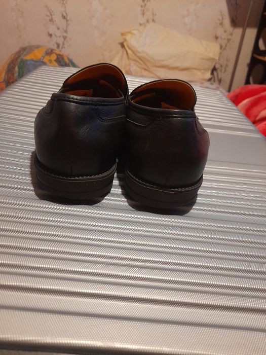 Черни обувки на GALLUS liberty  естествена кожа