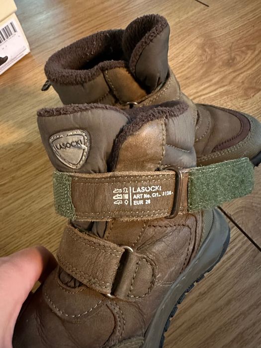Боти Lasocki зимни цвят каки