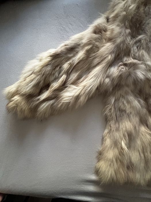 Кожено палто от лисица