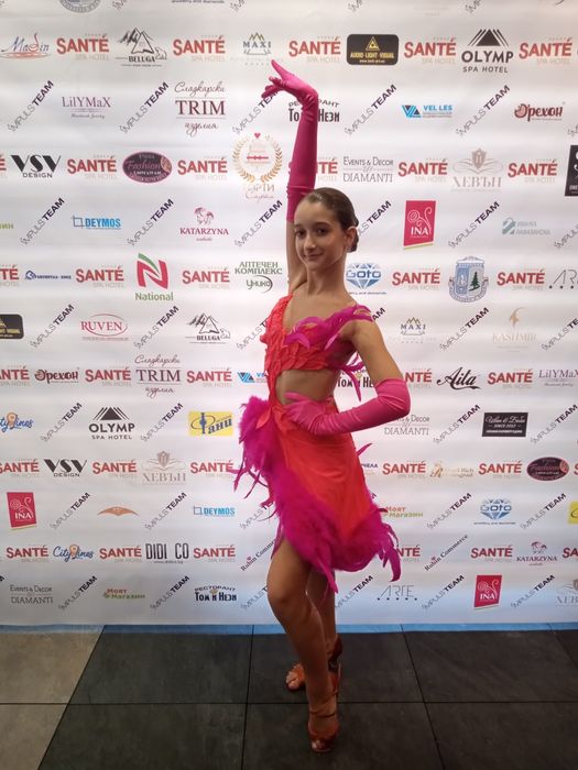 Рокля за латино танци