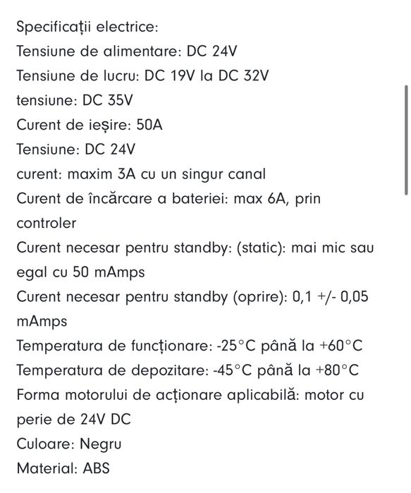 Joystick/Maneta pt scaun cu rotile electric