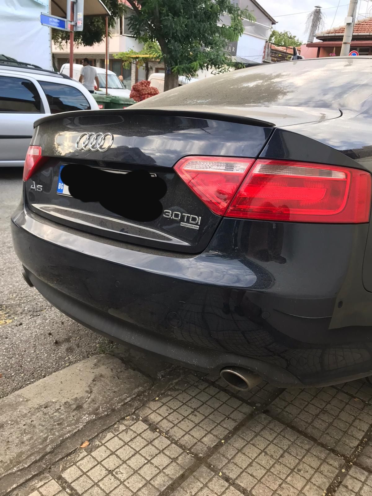 Audi A5 B8 Лип спойлер за багажник 3 врати ауди Б8