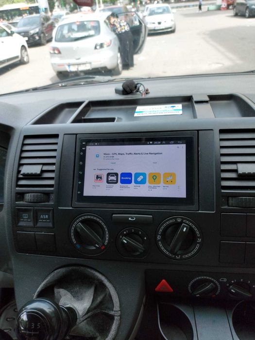 Navigatie GPS Android Transporter Golf Waze YouTube Wifi Bluetooth