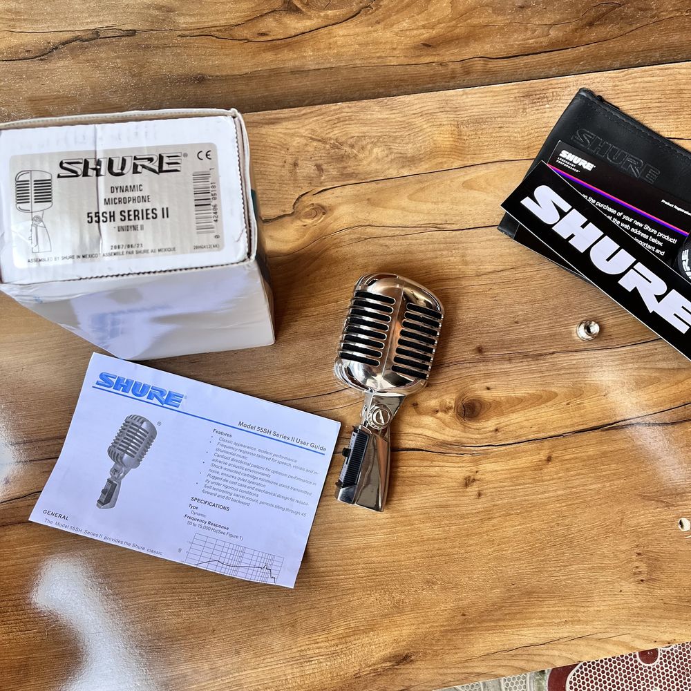 Shure sh55 микрофон