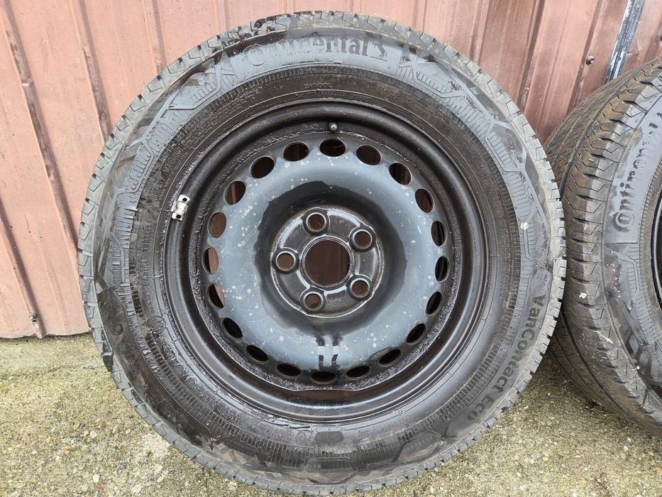 Roti Vw T5 215.65.16 C 5x120 Continental dot 2021 impecabile