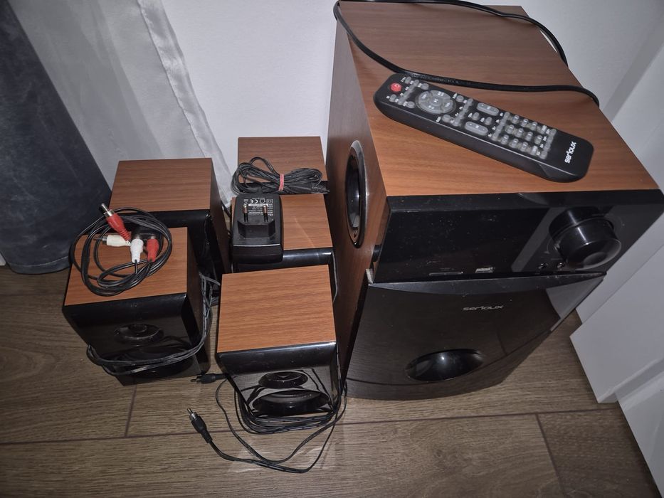 Sistem Home cinema 5.1 Serioux 125W