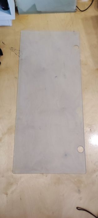 Стеклянные дверцы 867*378, матовые, новые