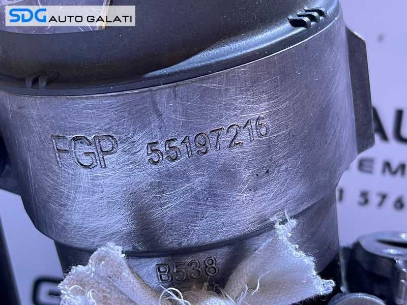 Carcasa Filtru Ulei Termoflot Radiator Ulei Fiat Doblo 1 1.3 JTD 2004 - 2010 Cod 55197216