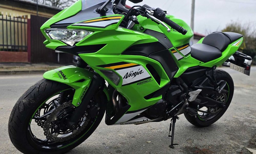 Kawasaki Ninja 650 model 2025, pentru permis A2 sau A, inmatriculata