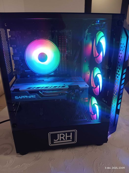 Pc gaming Intel i5, 20GB, video NITRO+ RX 580 8GB, SSD+HDD